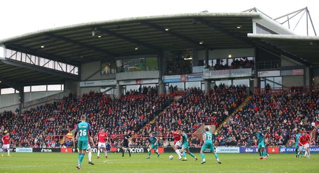 General match action from the National League