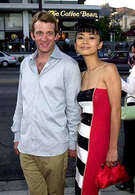 Thomas Jane and Bai Ling at the Los Angeles premiere of Miramax's The Others