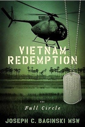 Joe Baginski, author of 'Vietnam Redemption ... Full Circle,' is part of a group from Otterbein Church, Waynesboro, taking a missions trip to his former battleground to help amputees walk again.