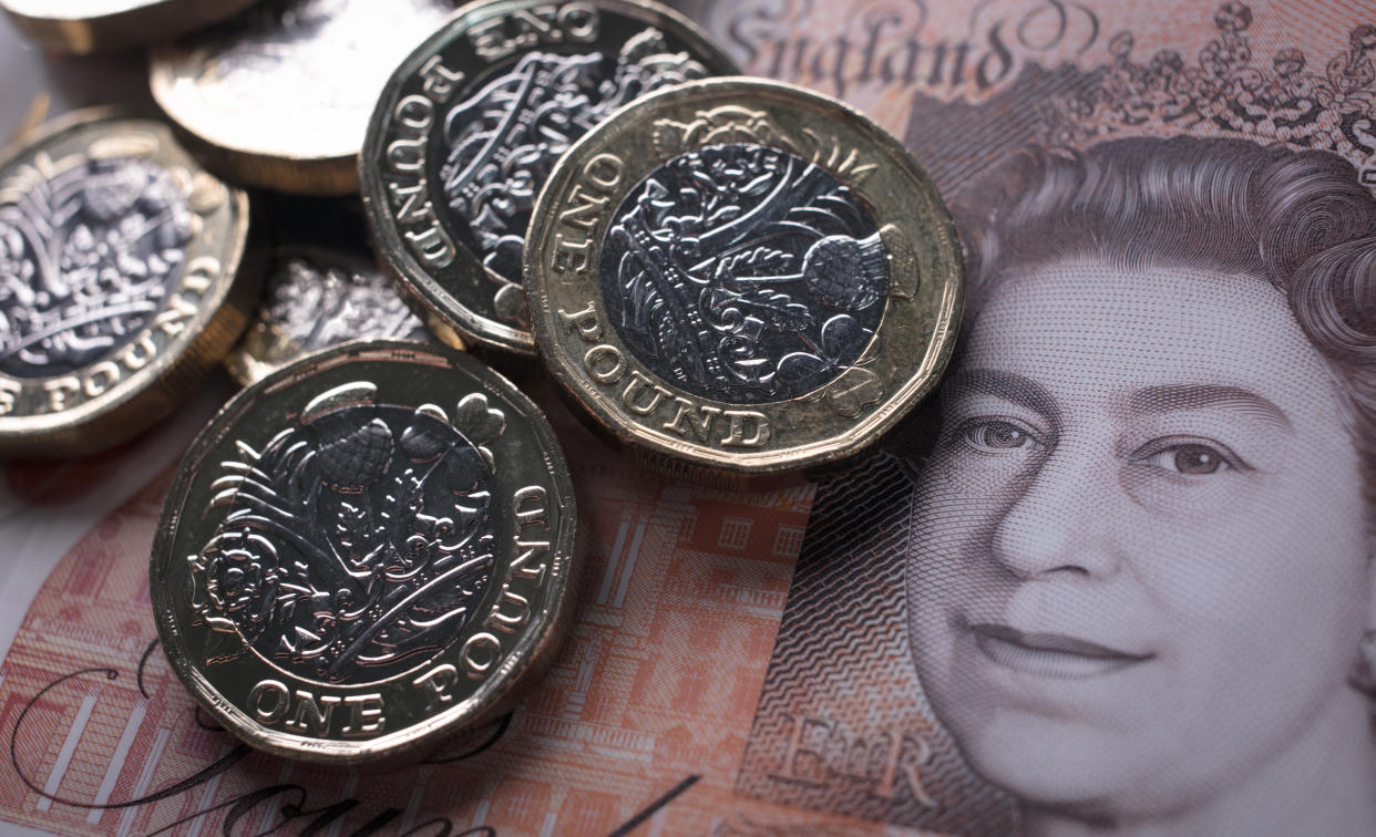 The pound plummeted to a 37-year low against the dollar on Friday. Photo: Matt Cardy/Getty Images