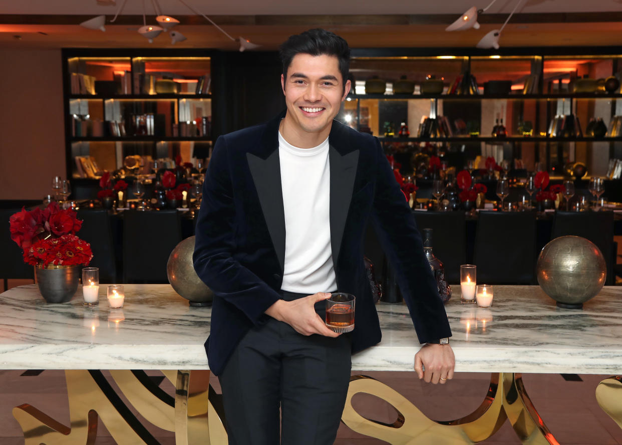 Henry Golding attends Hennessy’s “Greatness is an Odyssey” content series premiere on December 10, 2019. (Photo by Jerritt Clark/Getty Images for Hennessy)