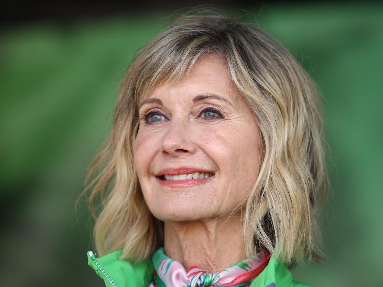 Olivia Newton-John during the annual Wellness Walk and Research Runon September 16, 2018 in Melbourne, Australia.