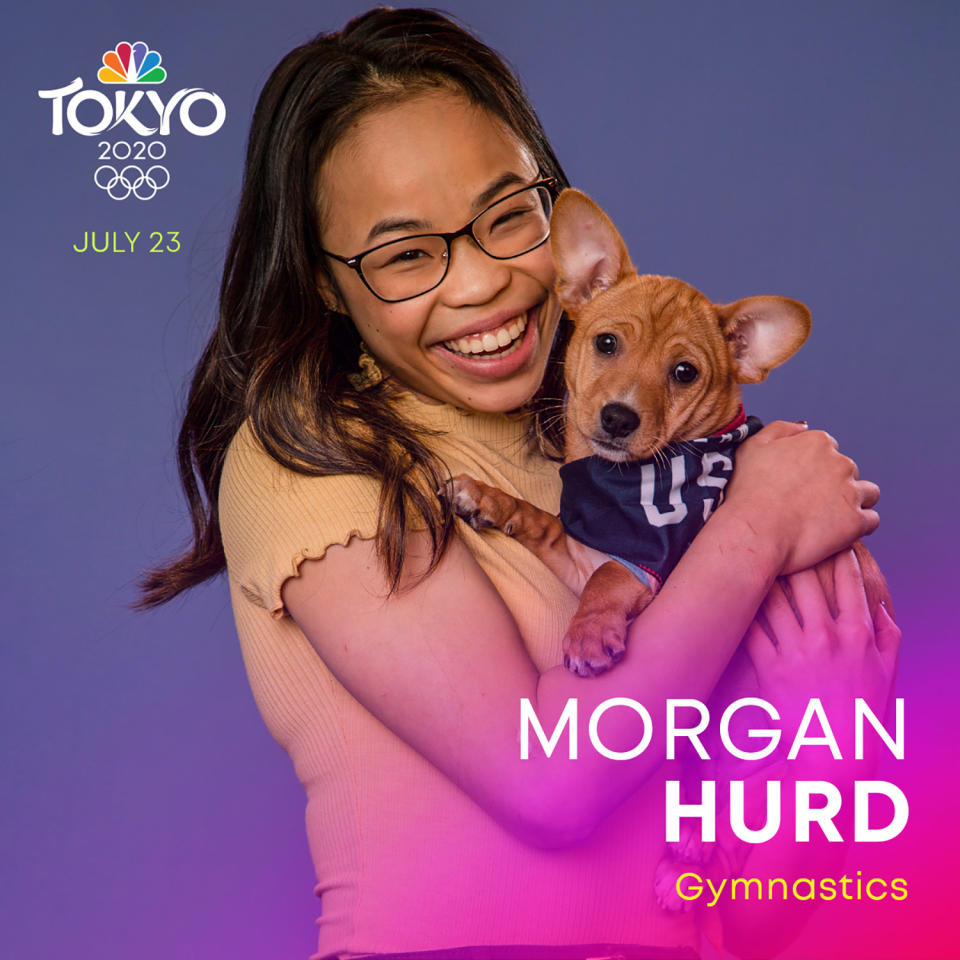 Athletes Training for the Tokyo Summer Olympics and Paralympics Pause to Cuddle Rescue Pets