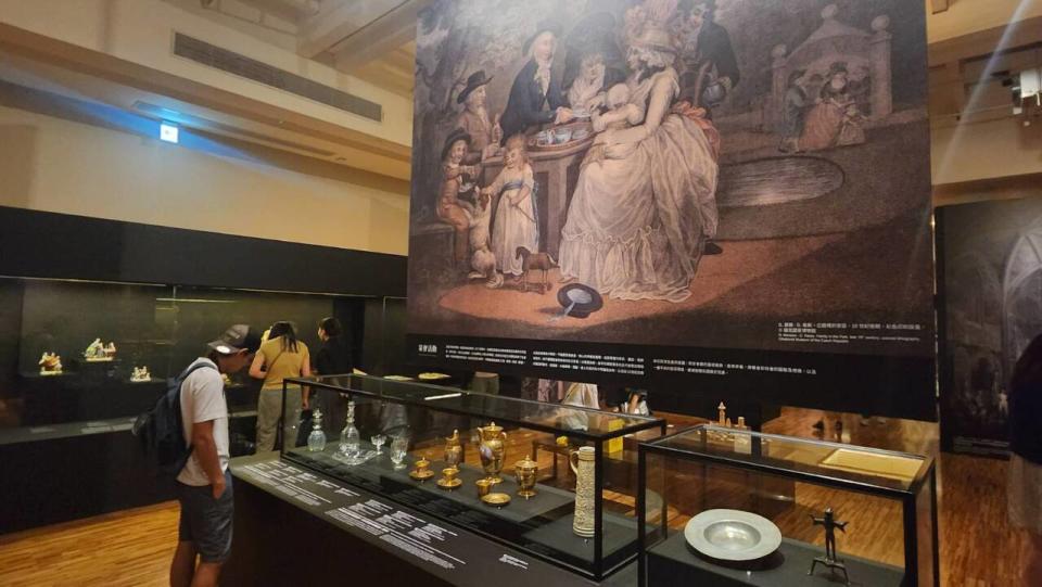 國立台灣博物館6月13日起至11月30日推出「捷克城堡與堡邸」特展，展出來自捷克波希米亞和摩拉維亞兩大歷史區域城堡與堡邸的珍貴文物。(江昭倫 攝)