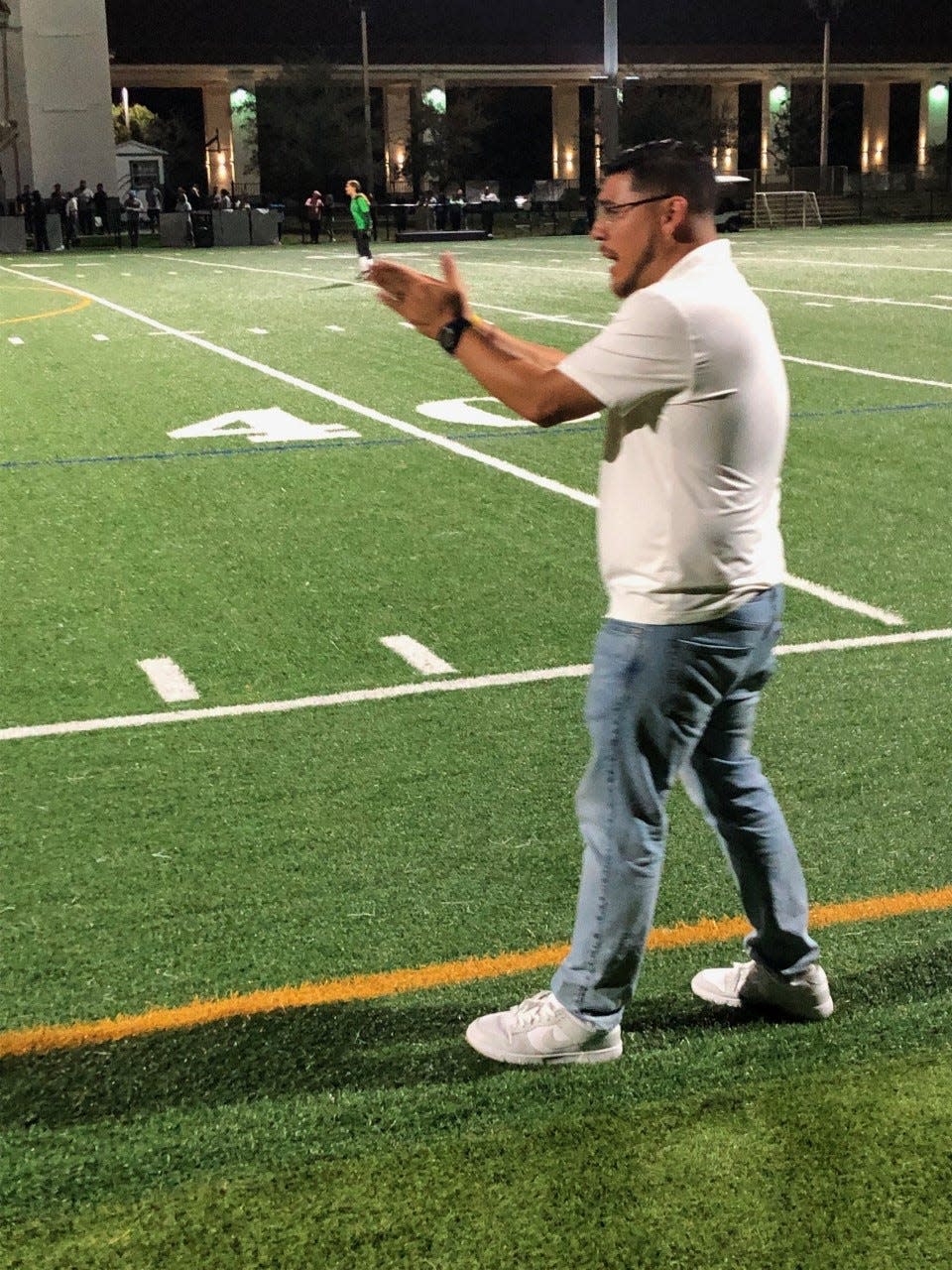 Coach Oscar Narvaez has Somerset Canyons girls soccer in the regional playoffs for the first time in school history.