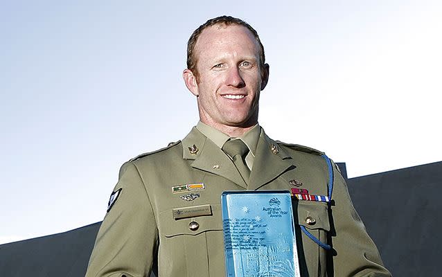 Mark Donalson VC is an Australian soldier and a recipient of the Victoria Cross for Australia. Source: Getty.