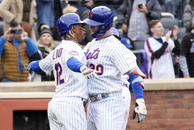 Mets' Senga wears ghost glove, fans 8, wins debut vs Marlins