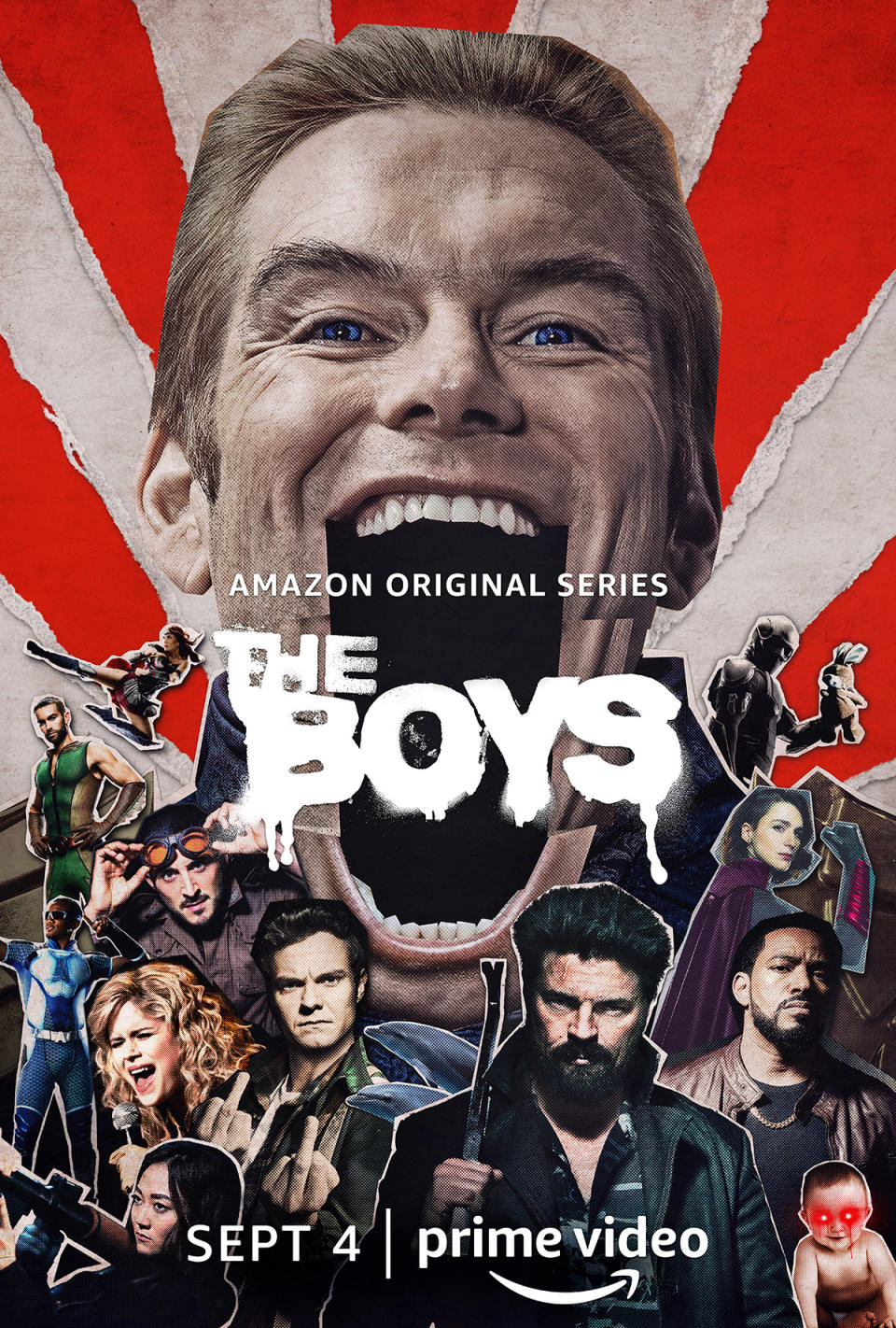 Key art for <i>The Boys</i> S2. (Amazon Prime Video)