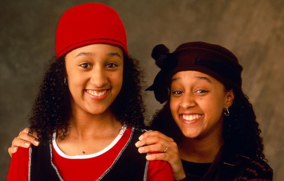 SISTER, SISTER, Tia Mowry, Tamera Mowry, 1994-99. ph: Bob D'Amico/©Paramount Television/courtesy Everett Collection