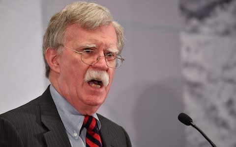 John Bolton - Credit: AFP