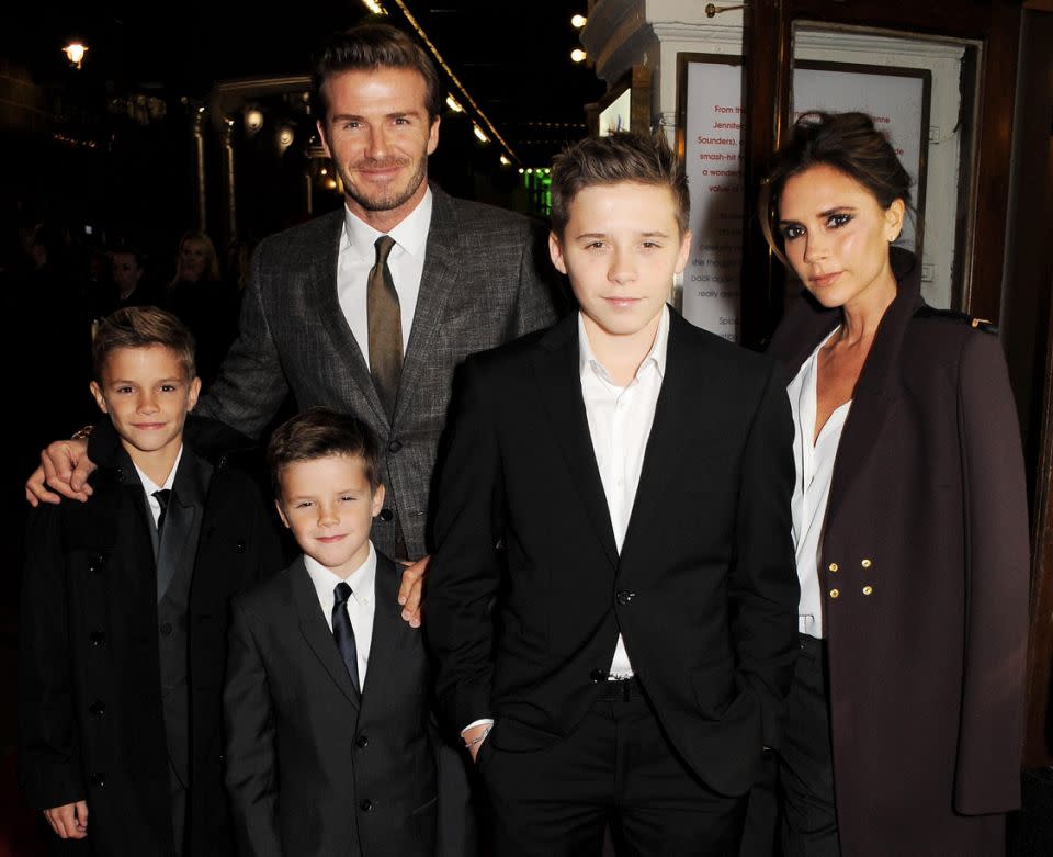 Even Victoria Beckham was chosen as an ideal mum. Photo: Getty