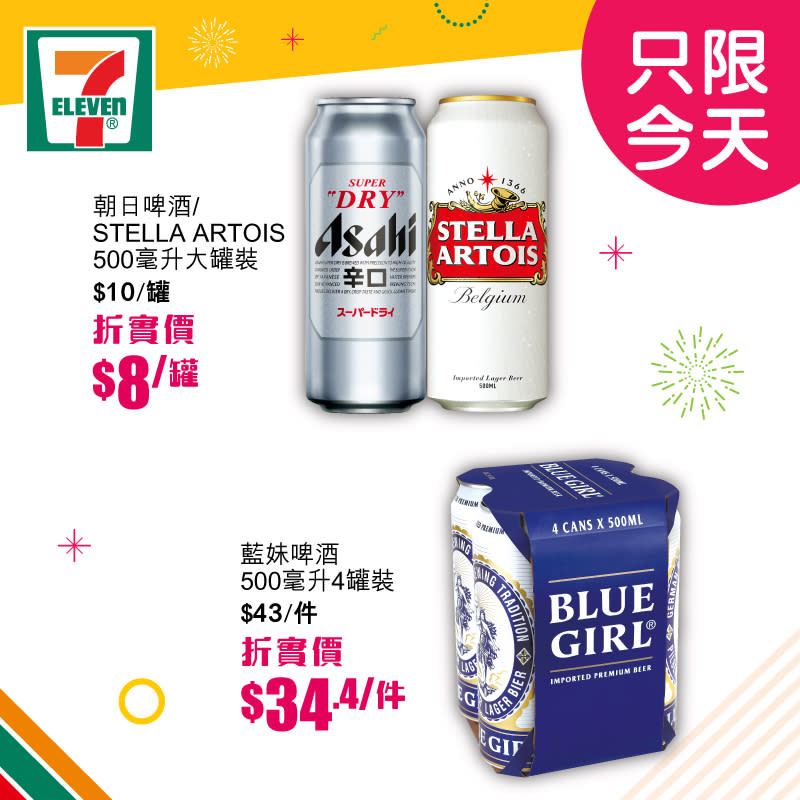 【7-11】一天限定大折日 買滿$100即享全單8折（只限02/01）