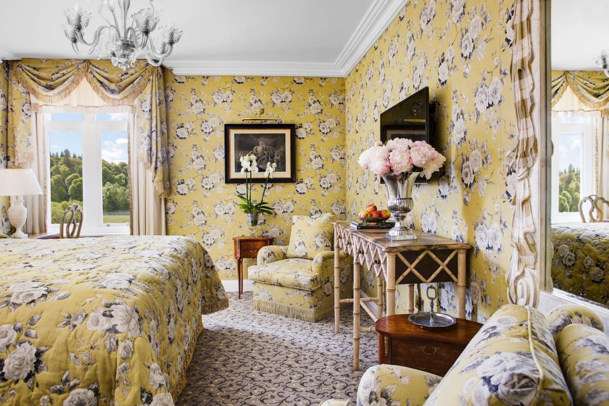 A room at Ashford Castle. Courtesy of Ashford Castle.