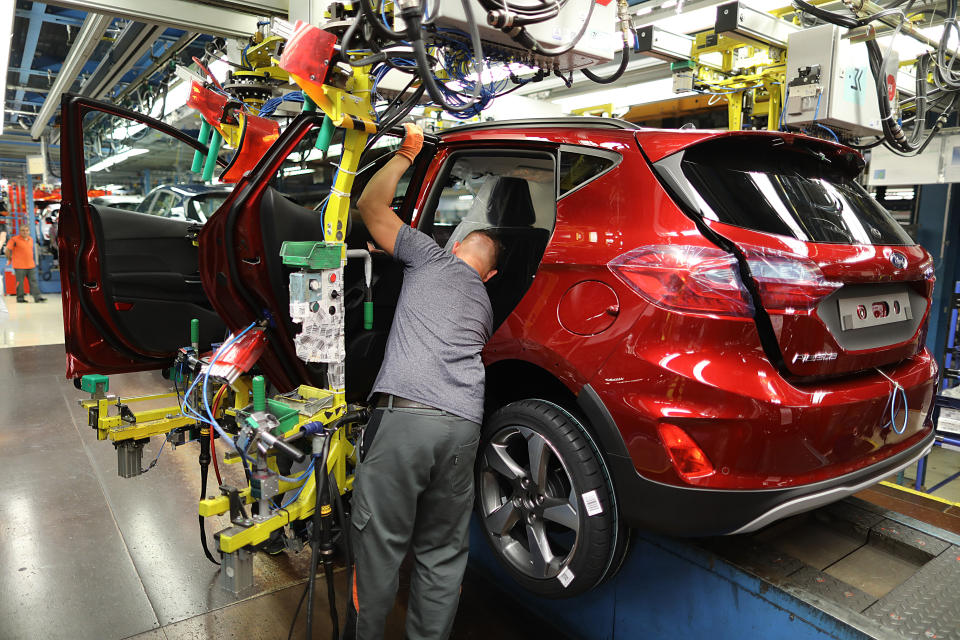 Der US-Autobauer Ford will in Deutschland 5000 Arbeitsplätze abbauen. (Bild: Oliver Berg/dpa)