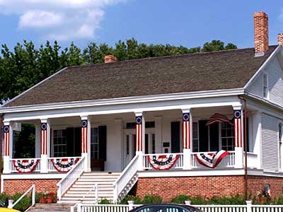 Elijah Iles House, the oldest residence in Springfield, Ill.