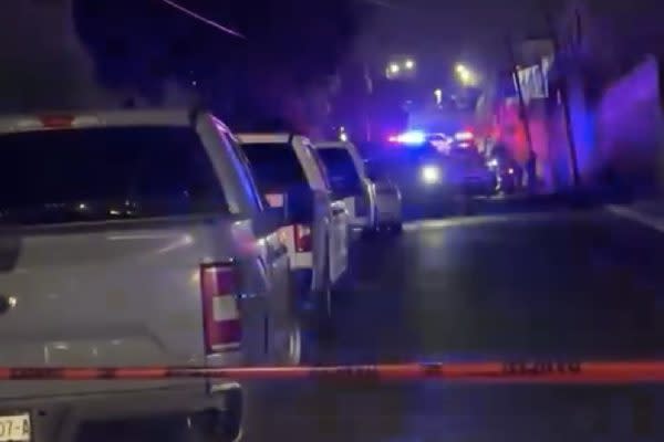 escena del homicidio del jefe de policía turística de tijuana, baja california