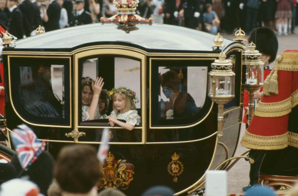 The Bridesmaids Make Their Entrance