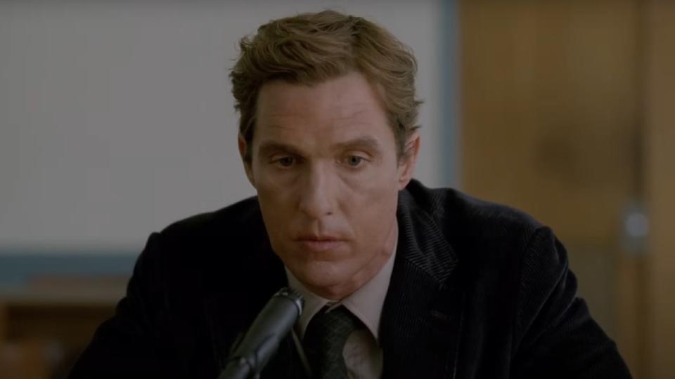 Matthew McConaughey on True Detective