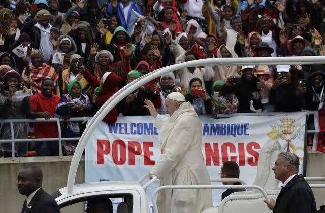 Mozambique Africa Pope