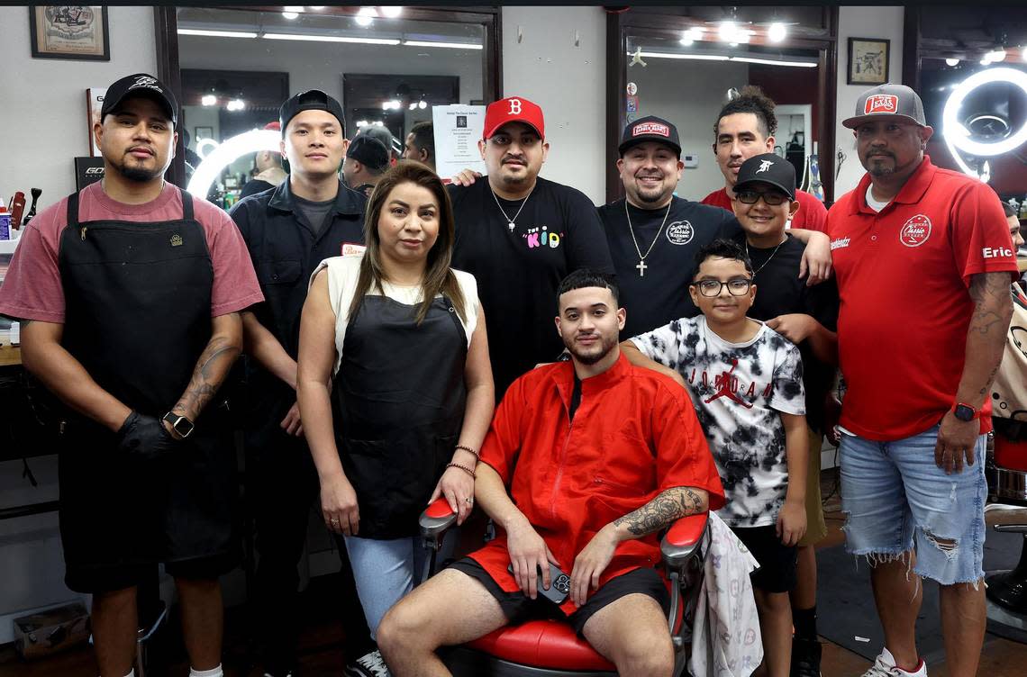 George The Classic Barber received third place in the Star-Telegram Reader’s Choice for best barbershop.