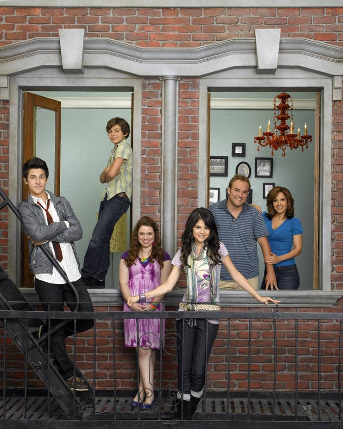The cast of "Wizards of Waverly Place"