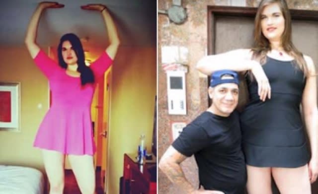 6ft 9in woman finds love after being bullied for years