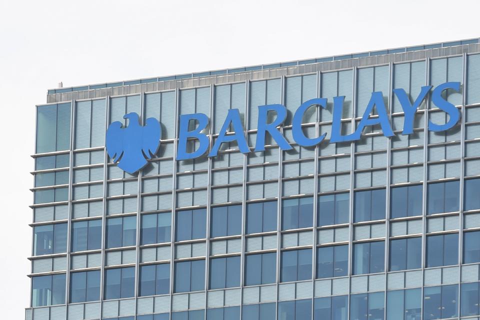 The headquarters of the British bank Barclays is seen at the Canary Wharf district of east London on June 20, 2017.  Britain's Serious Fraud Office said on June 20 it had charged Barclays, a former chief executive of the banking giant and three other ex-managers, with "conspiracy to commit fraud" linked to emergency fundraising from Qatar during the financial crisis. / AFP PHOTO / Paul ELLIS        (Photo credit should read PAUL ELLIS/AFP via Getty Images)