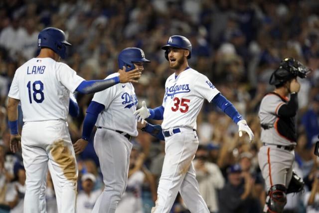 MAX MUNCY HITS A GRAND SLAM AGAINST HATED DODGERS RIVAL SAN FRANCISCO