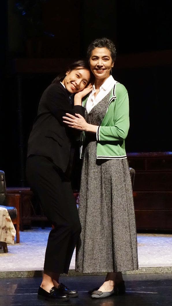 賴佩霞與劉樸（左）劇中的母女橋段，令觀眾忍不住落淚