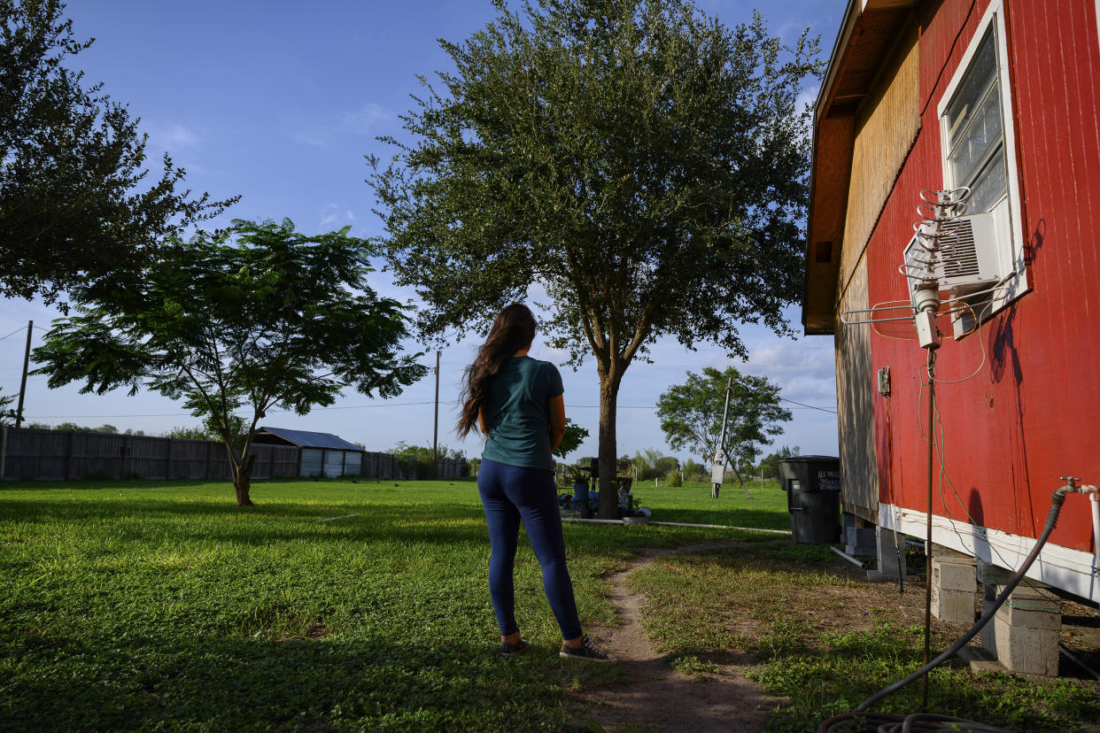 Britani en su casa de McAllen, Texas, el 19 de septiembre de 2019. (Lynsey Addario/The New York Times)