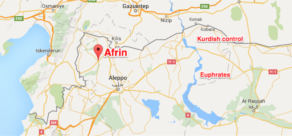 Syria kurds afrin