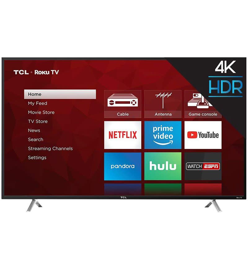 55-Inch 4K UHD Roku Smart LED TV