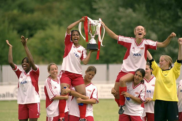 Christine Parry/Fox Searchlight Parminder Nagra and Keira Knightley in 'Bend It Like Beckham'