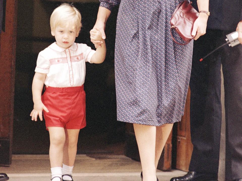 prince william red outfit