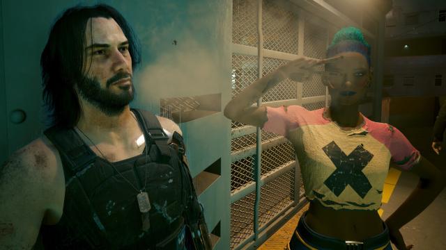 Keanu Reeves looks more like Keanu Reeves now thanks to Cyberpunk 2077's  latest update