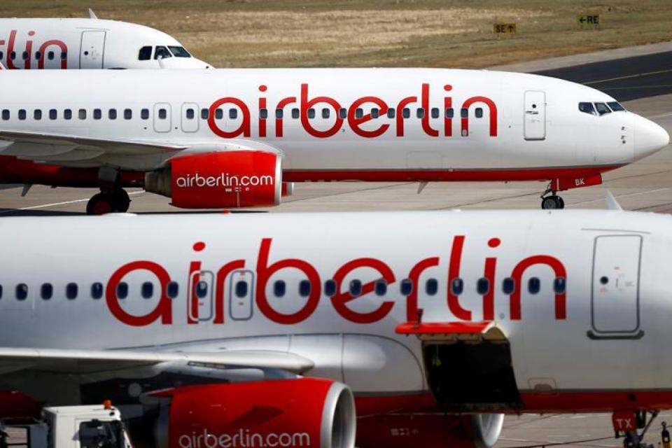 Die Flugzeuge von Air Berlin sollen trotz der Insolvenz vorerst weiter abheben