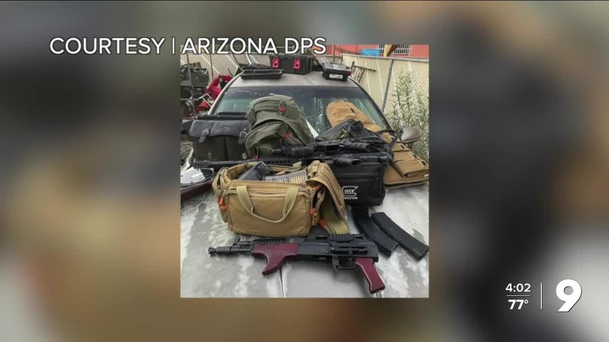 Arizona DPS detectives make Tucson arrests, seize drugs and weapons