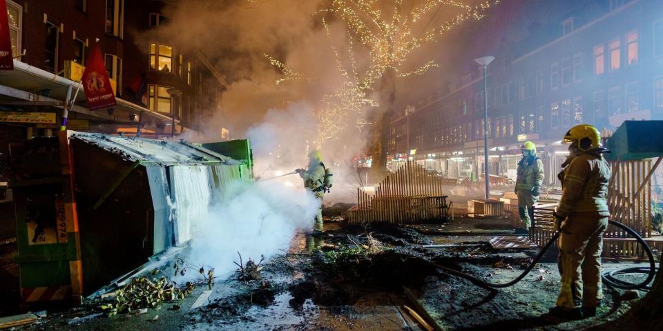 dutch covid riots rotterdam