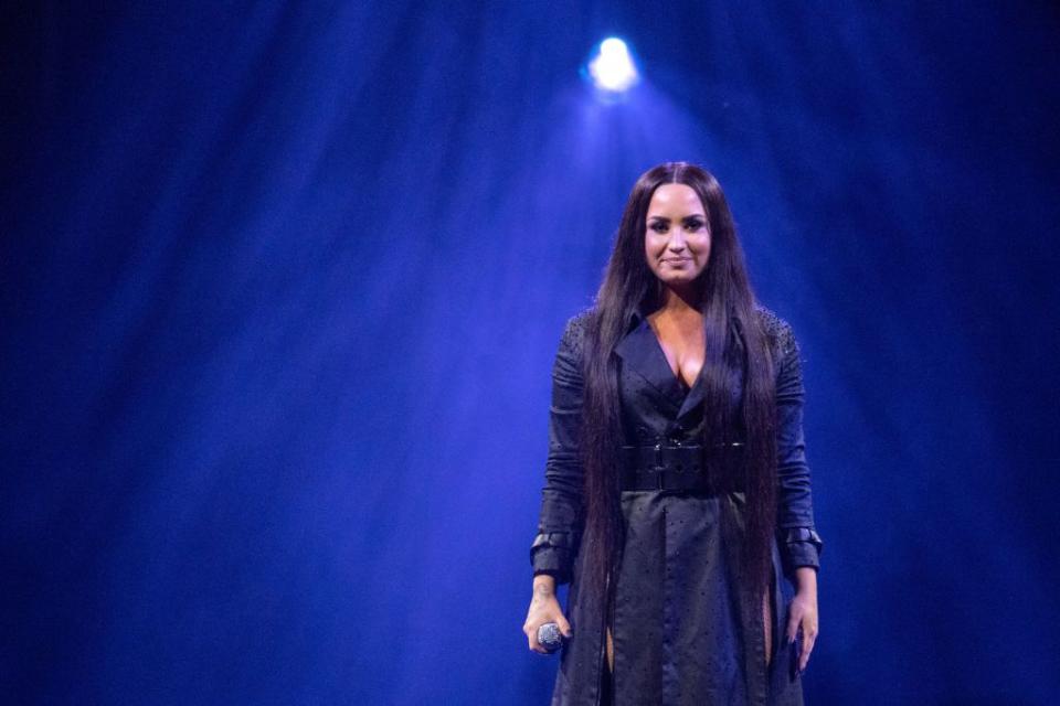 <p>Lovato has been known as a champion for body positivity for years now, and 2018 was no exception. This spring, Lovato told <em><a href="https://www.eonline.com/news/926011/demi-lovato-reveals-why-she-posted-pics-of-her-cellulite-and-other-flaws" rel="nofollow noopener" target="_blank" data-ylk="slk:E! News;elm:context_link;itc:0;sec:content-canvas" class="link ">E! News</a></em>, "I was on Instagram and I started comparing myself to these Instagram models, and I just thought to myself, someone needs to show my fans and anybody that's looking at my account that what you see isn't always what's real." To do just that, she posted three un-retouched photos of herself <a href="https://people.com/health/demi-lovato-shared-cellulite-after-comparing-instagram-models/" rel="nofollow noopener" target="_blank" data-ylk="slk:to her Instagram story;elm:context_link;itc:0;sec:content-canvas" class="link ">to her Instagram story</a>. In one, she wrote "no thigh gap for me, and yet I still love myself."</p>