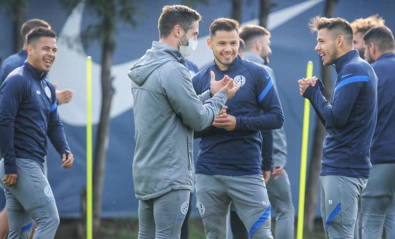 Oscar y Angel Romero, de nuevo con el plantel de San Lorenzo