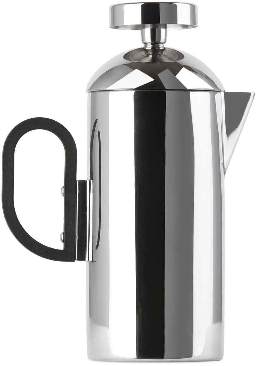 29) Tom Dixon Silver Brew Cafetiere, 750 mL