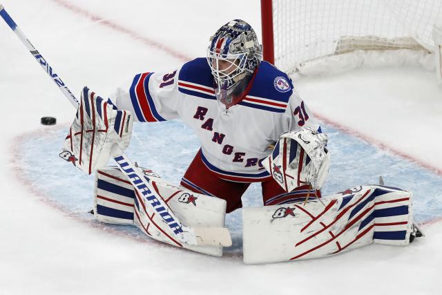 Igor Shesterkin struggles again as Rangers' point streak ends