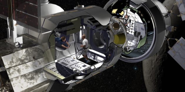 Lockheed Martin NextSTEP habitat