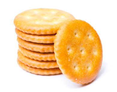 <div class="caption-credit"> Photo by: iStockphoto</div><b>Cookies, crackers, or biscuits - 3.1% of food choking ER visits</b> <br> One or two of those fishy crackers are probably fine. Pile in a handful of them, or biscuits, or cookies, and you'll end up with a gooey, doughy mess that can cause problems.