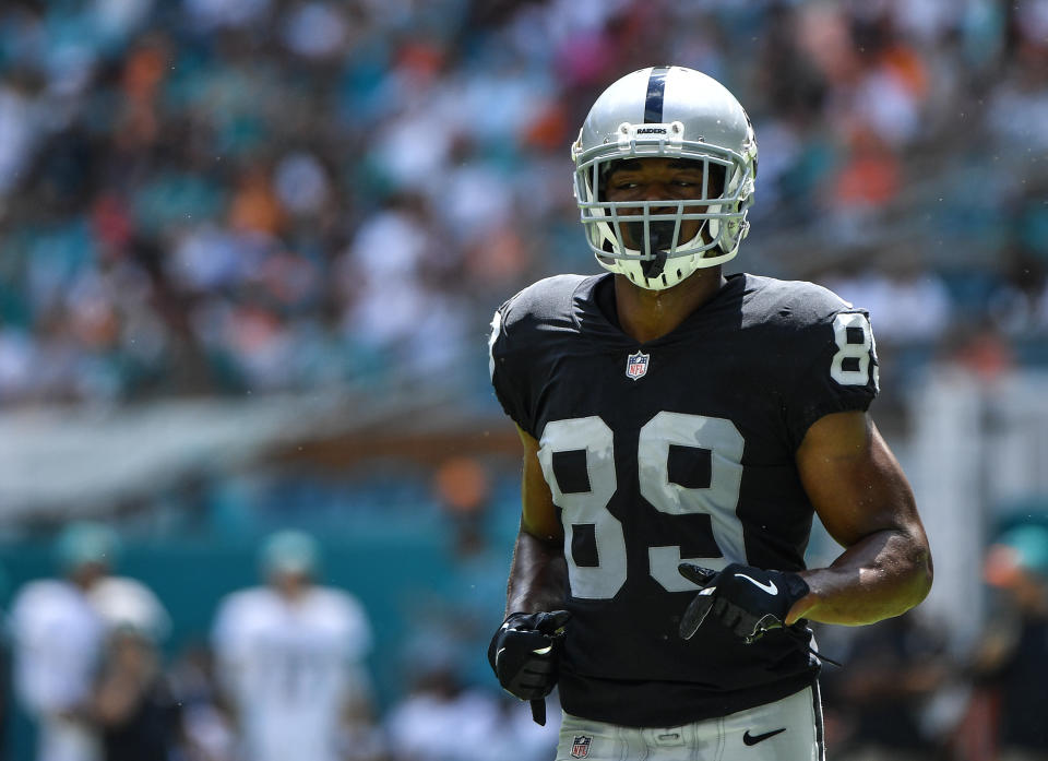 Amari Cooper #89 of the Oakland Raiders