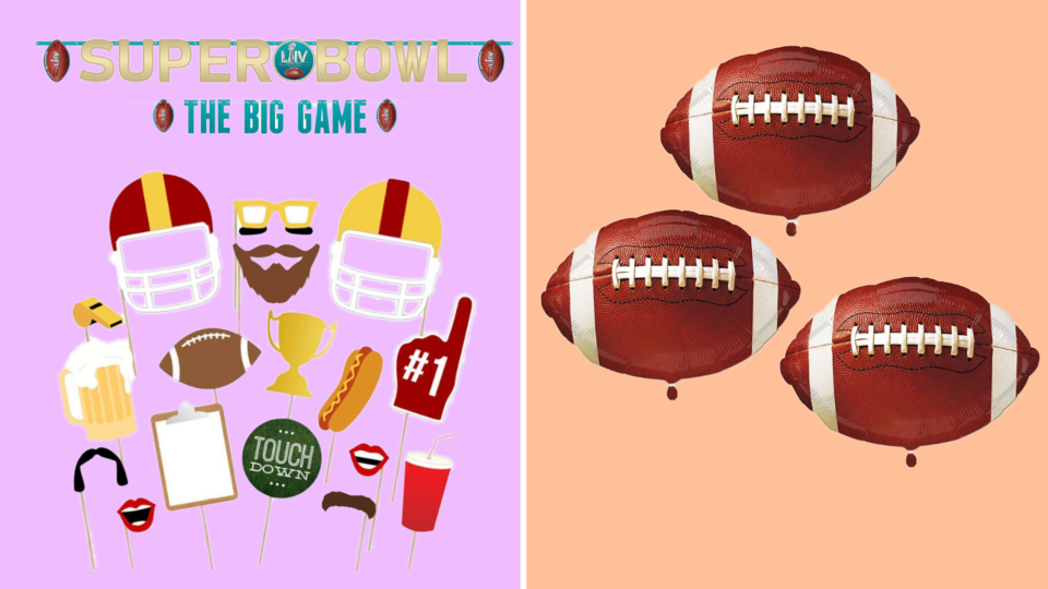 17 items you need to host an awesome Super Bowl party: Super Bowl LVII-themed decorations