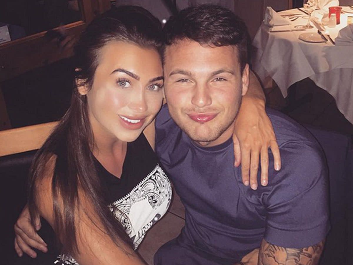 Lauren Goodger and Jake McLean (Lauren Goodger)