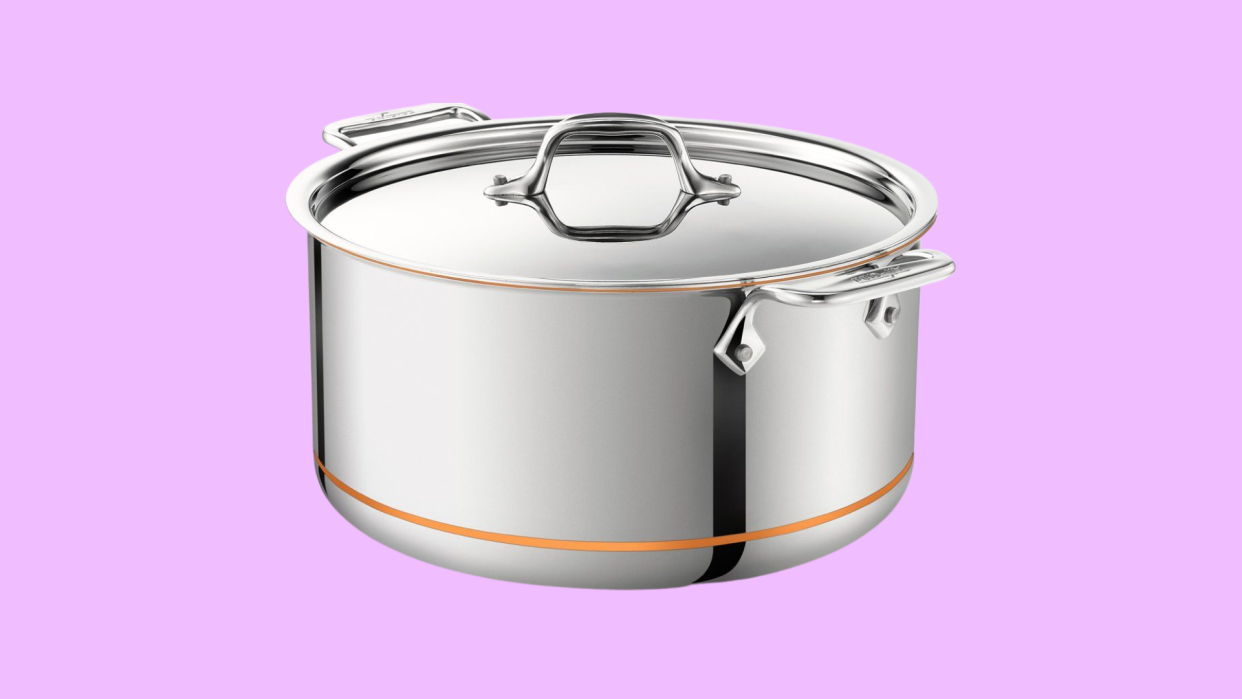 If you need a stock pot, consider this 8-quart stainless steel one from All-Clad.