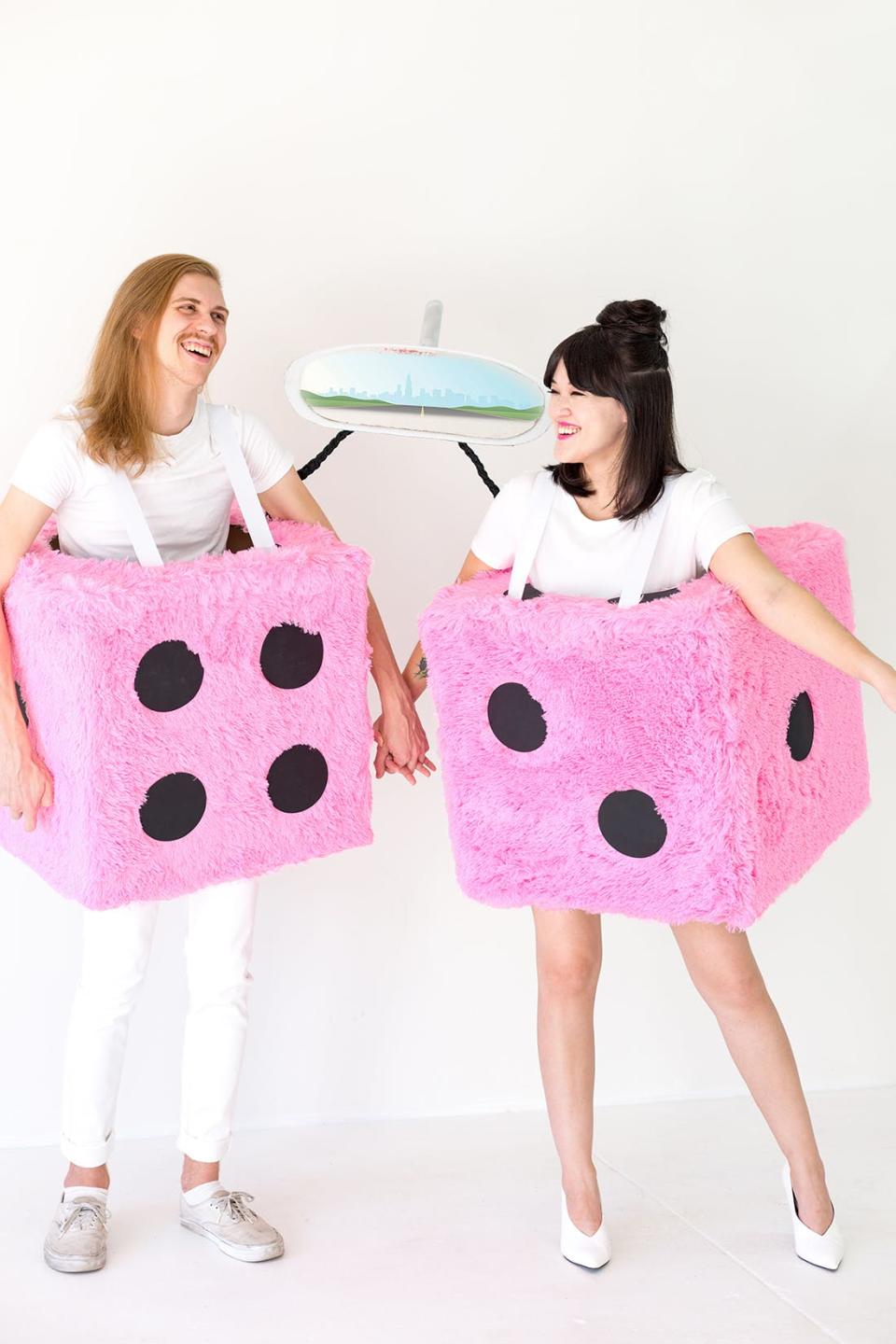 Fuzzy Dice Costume