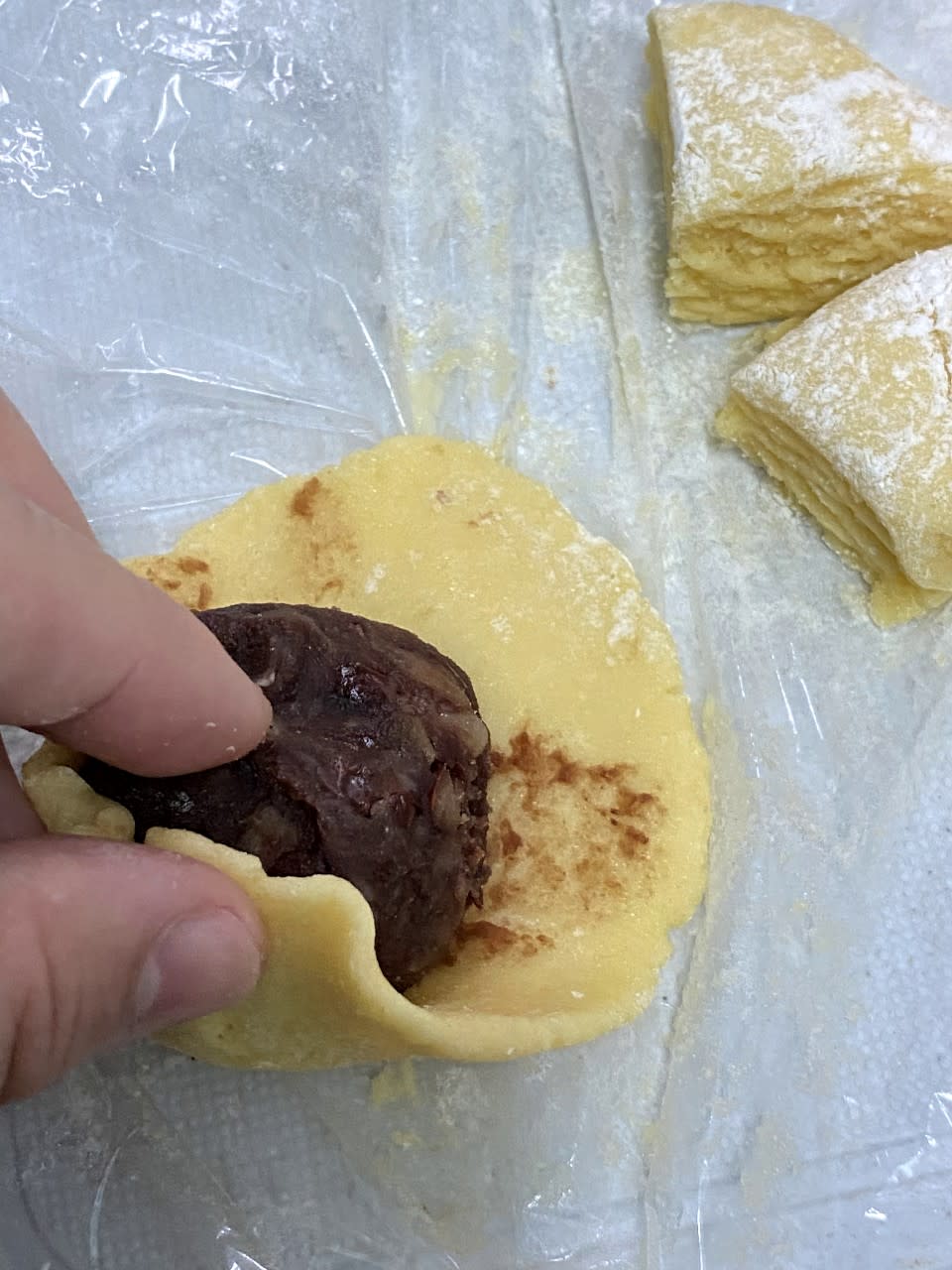 月餅食譜│紅豆栗子月餅 日式燒菓子皮更易製作